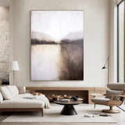 Impressionist Art | Misty Lake Reflections
