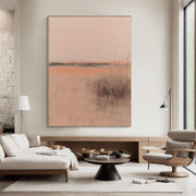 Wabi-Sabi Art | Cracked Reed Horizon