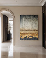 Wabi-Sabi Art | Cracked Layered Strata