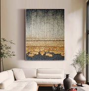 Wabi-Sabi Art | Cracked Layered Strata