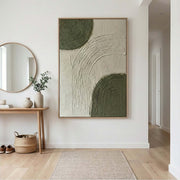 3D textured Art | Olive Arch Echo