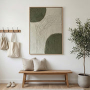 3D textured Art | Olive Arch Echo