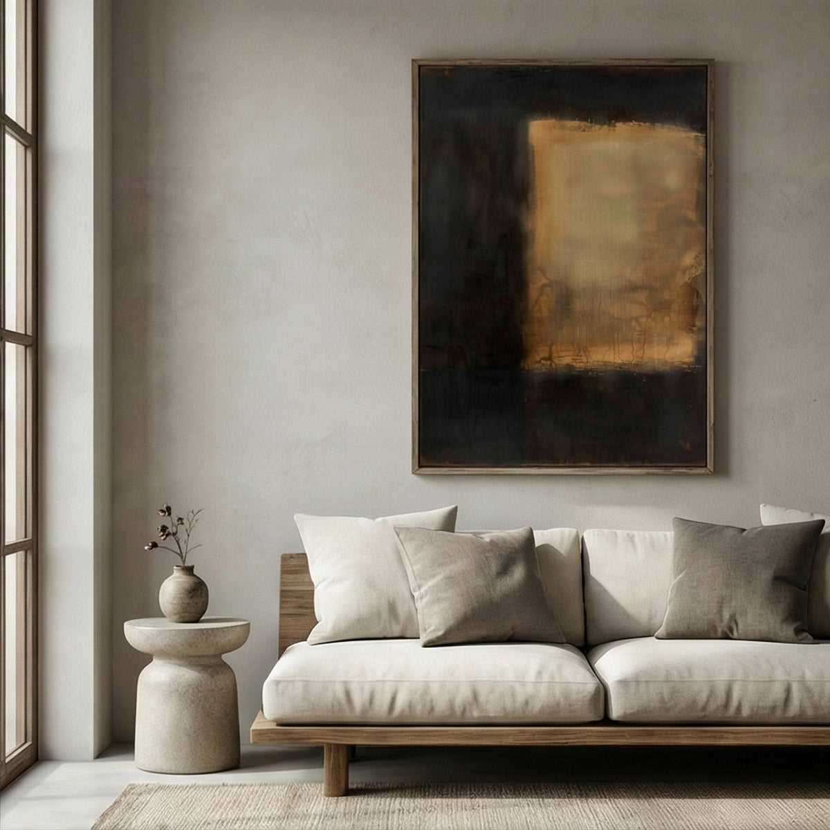 Wabi-Sabi Art |  Aperture in Amber