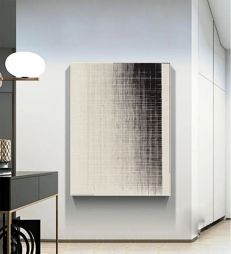 Abstract Art | Gradient Grid Rhythm