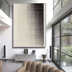 Abstract Art | Gradient Grid Rhythm