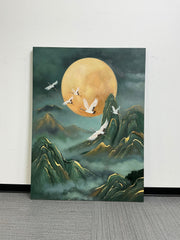 Impressionist Art | Moonlit Flight