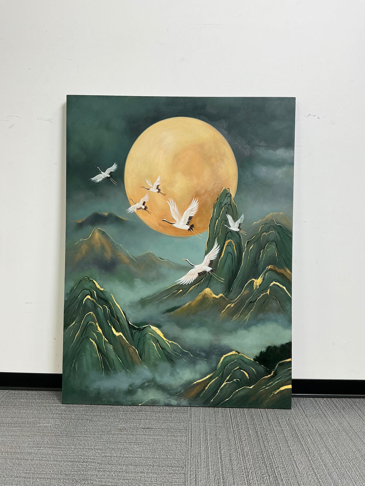 Impressionist Art | Moonlit Flight