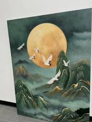 Impressionist Art | Moonlit Flight