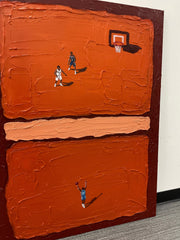 3D textured Art | Jump Shot Moment