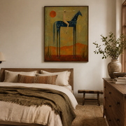 Vintage Americana Art | Desert Totem Rider