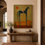 Vintage Americana Art | Desert Totem Rider