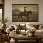 Vintage Americana | Muted Dusk Cowboy Trail