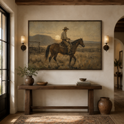 Vintage Americana | Muted Dusk Cowboy Trail