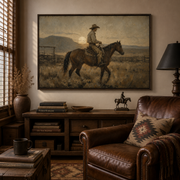 Vintage Americana | Muted Dusk Cowboy Trail