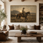 Vintage Americana | Muted Dusk Cowboy Trail