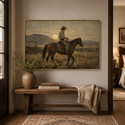 Vintage Americana | Muted Dusk Cowboy Trail