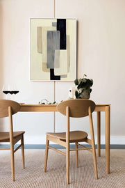 Abstract Art | Neutral Block Harmony