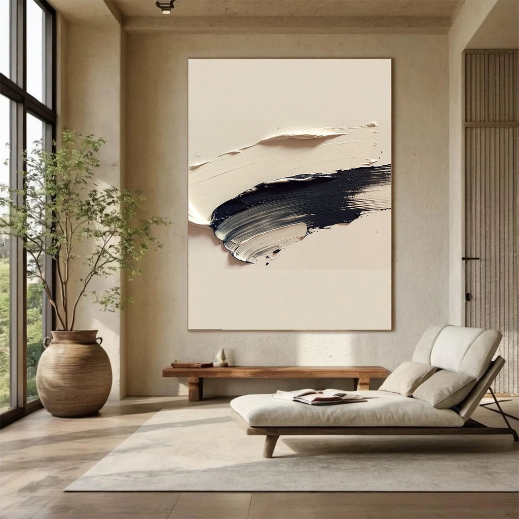 3D-Textured Art | Monochrome Texture Swell