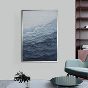 3D-Textured Art | Coastal Wave Relief