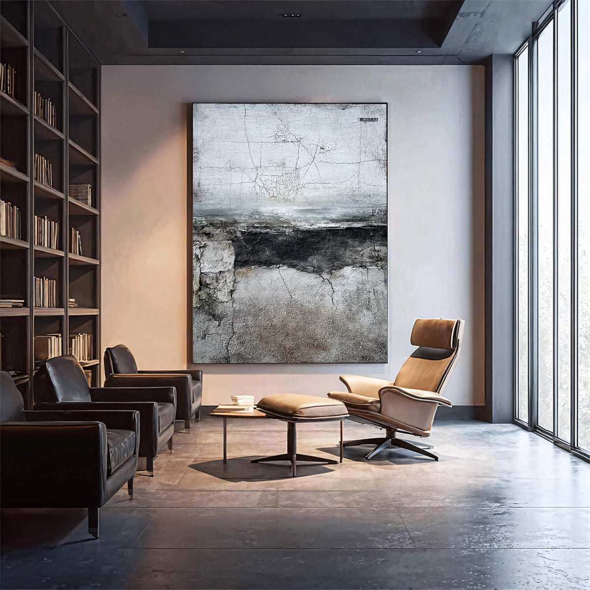 Wabi-Sabi Art | Cracked Ash Divide