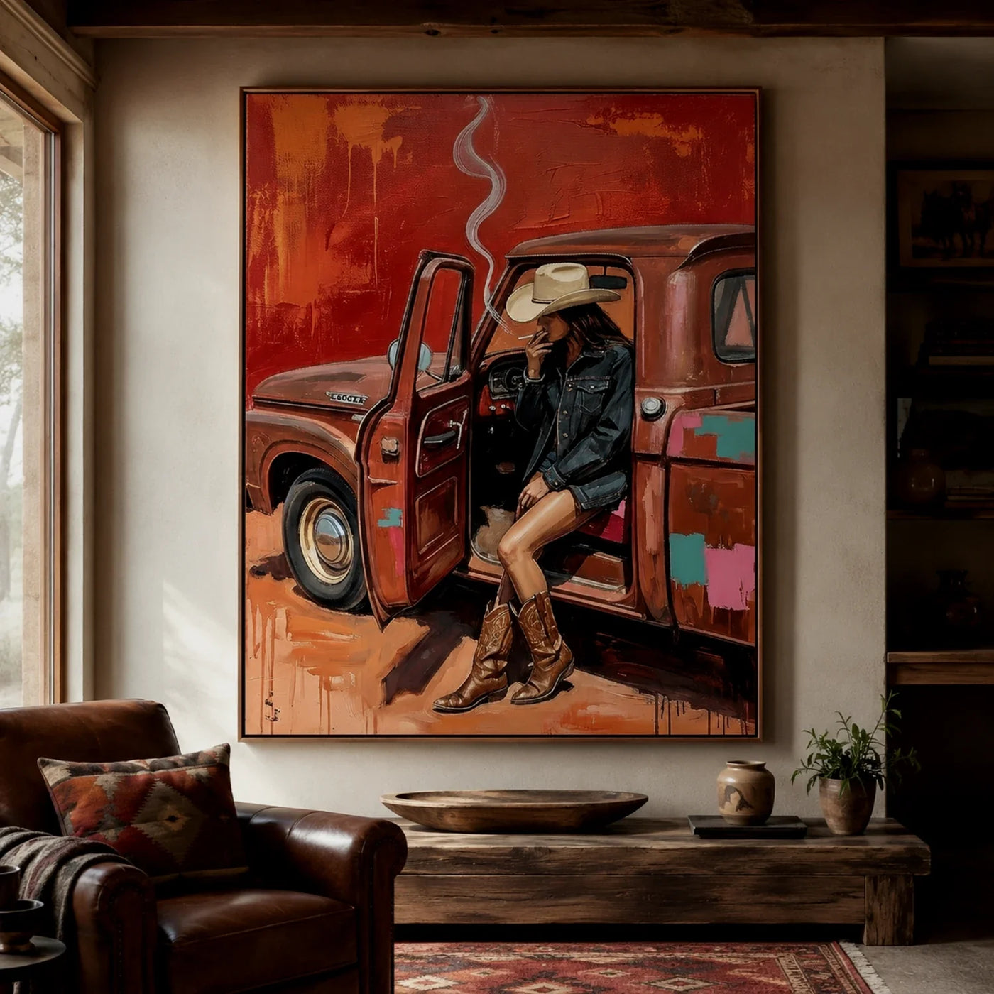 POP Art | Rust & Cowgirl Haze