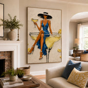 POP Art | Citron Silence in Blue