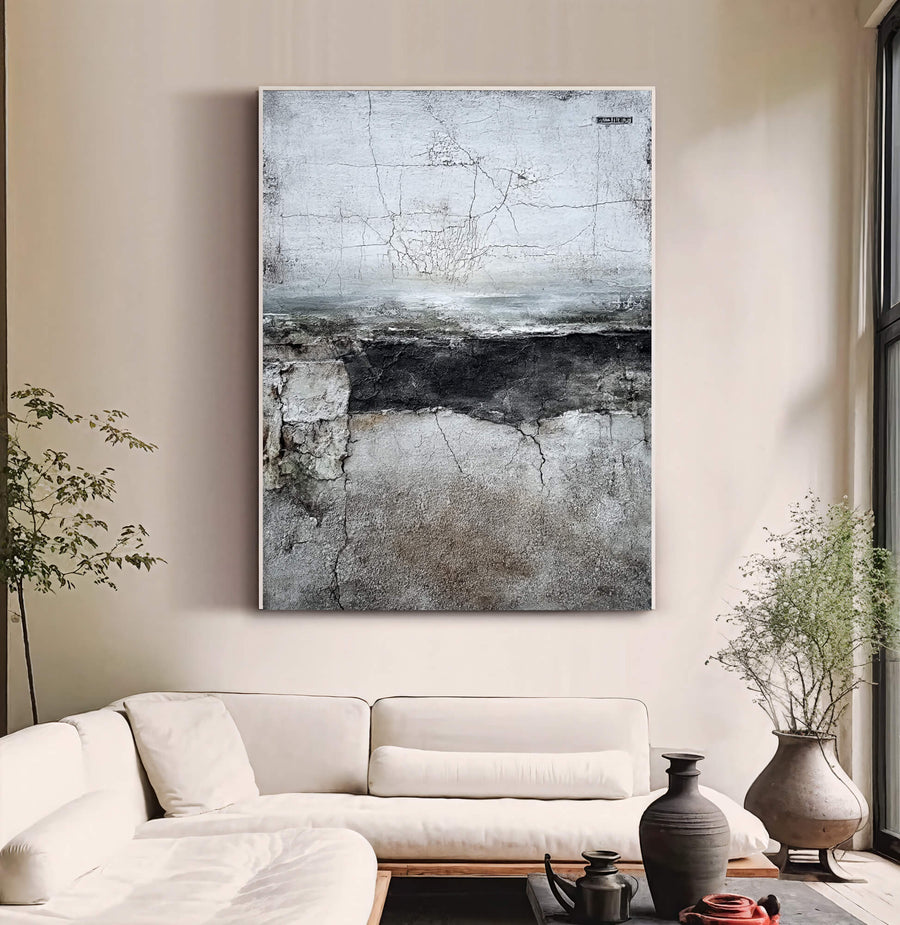 Wabi-Sabi Art | Cracked Ash Divide
