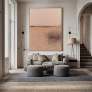 Wabi-Sabi Art | Cracked Reed Horizon