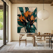 Abstract Art | Bold Botanical Print