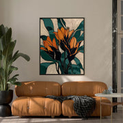 Abstract Art | Bold Botanical Print