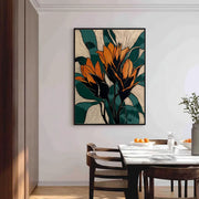Abstract Art | Bold Botanical Print