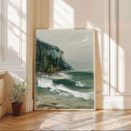 Impressionist Art | Coastal Cliff Breakers