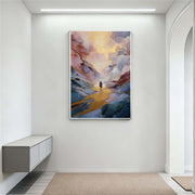 Surreal Art | Golden Path Wanderer