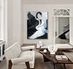 Impressionist Art | Swan Duality Grace