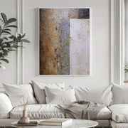 Wabi-Sabi Art | Textured Earth Divide