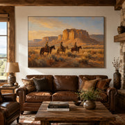 Vintage Americana Art | Where the Stone Keeps Time