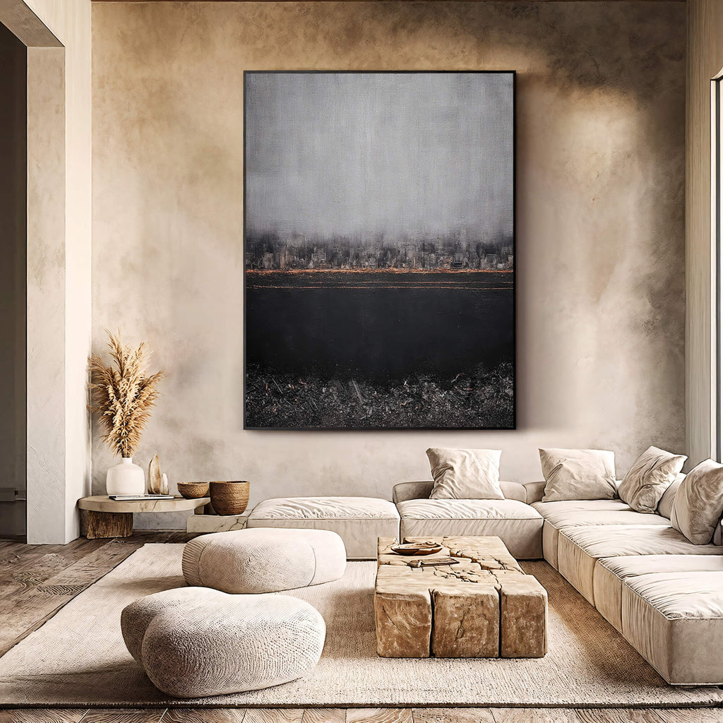Abstract Art | Charred Urban Silence