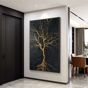 Contemporary Luxe Art | Kintsugi Tree of Light