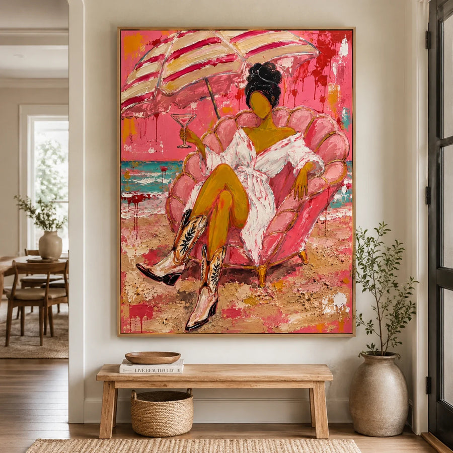 POP Art | A Pink Horizon of Leisure