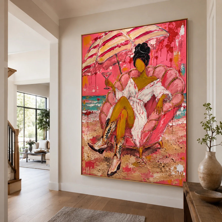 POP Art | A Pink Horizon of Leisure