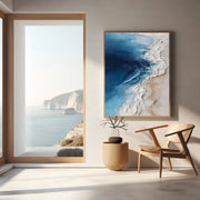 3D-Textured Art | Coastal Tide Relief