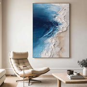 3D-Textured Art | Coastal Tide Relief