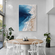 3D-Textured Art | Coastal Tide Relief
