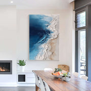 3D-Textured Art | Coastal Tide Relief