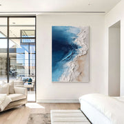3D-Textured Art | Coastal Tide Relief
