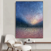 Wabi-Sabi Art | Dusk Cracked Horizon