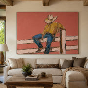 POP Art | Coral Fence Cowboy Lull