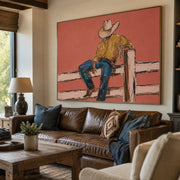 POP Art | Coral Fence Cowboy Lull