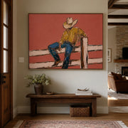 POP Art | Coral Fence Cowboy Lull