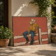 POP Art | Coral Fence Cowboy Lull